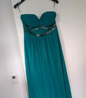 Trägerloses Kleid türkis grün bodenlang, neu mit Etikett Nordrhein-Westfalen - Brüggen Vorschau