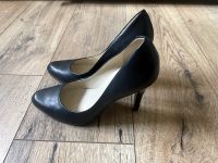 Damen Leder Pumps | Via Uno | schwarz | Pfennigabsatz | Gr. 37 Bayern - Waltenhofen Vorschau