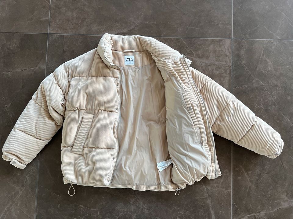 Zara Winterjacke Cord Herren, Gr. L- XL, neuwertig in Karlsruhe