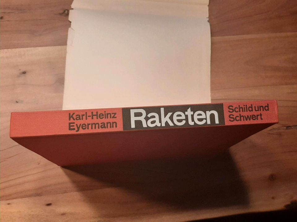 Buch, Raketen - Schild und Schwert, 1967, Widmung in Nobitz