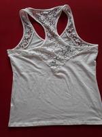 Tshirt / Tank Top mit Spitze / snow white / XXL / Neu Kiel - Mitte Vorschau