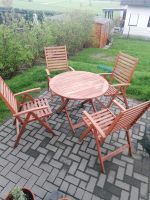 Lieferung möglich* Merxx Gartenmöbel, Sitzgruppe, Holztisch Sühle Nordrhein-Westfalen - Neunkirchen-Seelscheid Vorschau