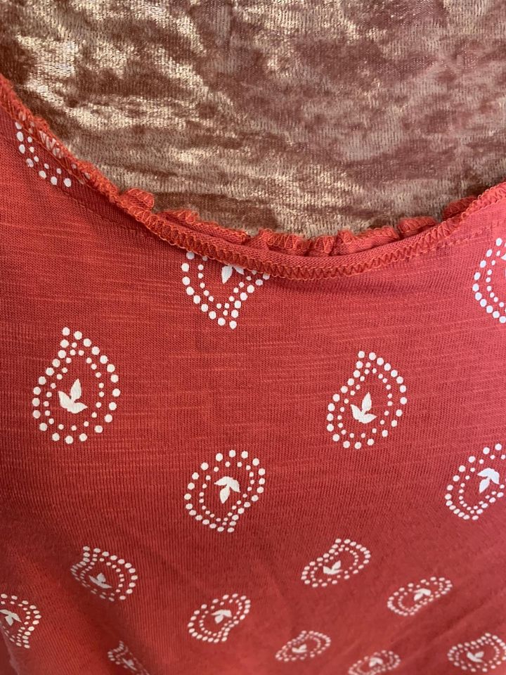 Deerberg Kleid gr.L mit zwei Taschen in Rot/Orange in Hamburg