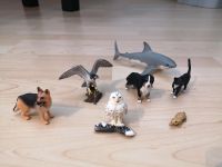 Schleich Tiere Mix, Hunde, Katze, Hai, Eule, Adler Brandenburg - Peitz Vorschau