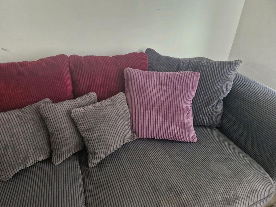 Big Sofa grau in Krefeld