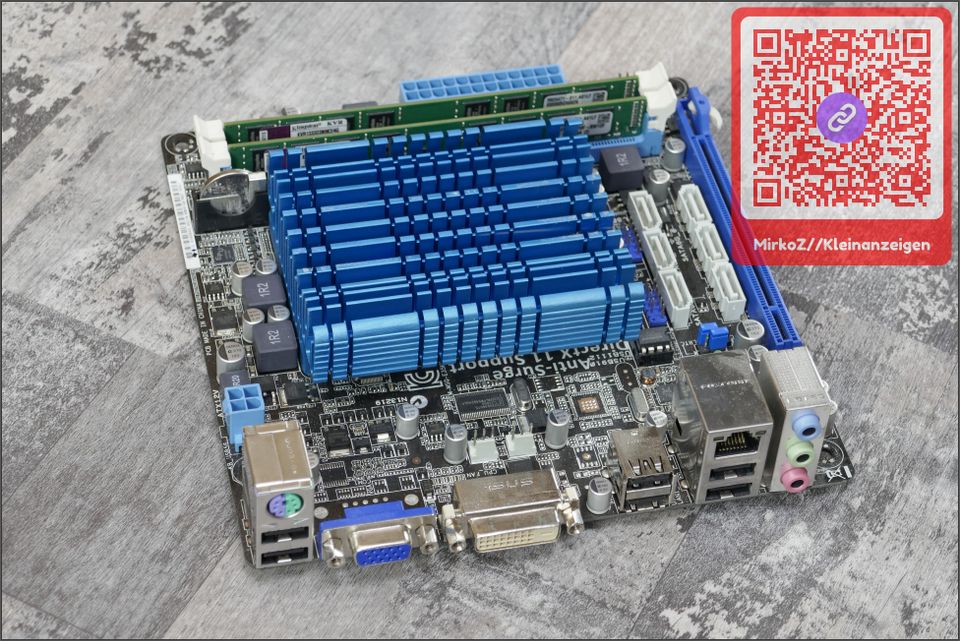 ASUS E35M-I | ITX | Bundle | 4GB RAM in Neubrandenburg