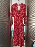 Rotes Maxi Kleid mit Blumenmuster München - Bogenhausen Vorschau