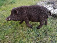 GARTENFIGUR, DEKOFIGUR, WILDSCHWEIN, FRISCHLING, KEILER, 3648 Schleswig-Holstein - Preetz Vorschau