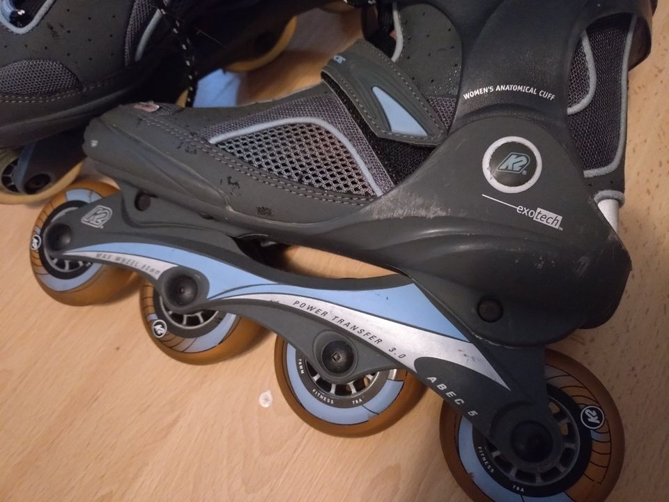 K2 Damen Inline Skates (exo tech) Größe: 41,5 in Frankfurt am Main