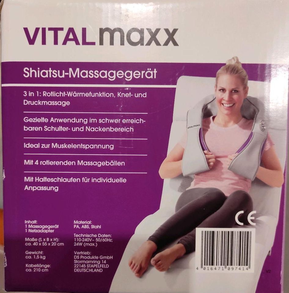 VITALMAXX Shiatsu Massagegerät in Kempten