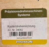 Original Proxxon Radiendreheinrichtung Neu/Ungebraucht Nordrhein-Westfalen - Velbert Vorschau