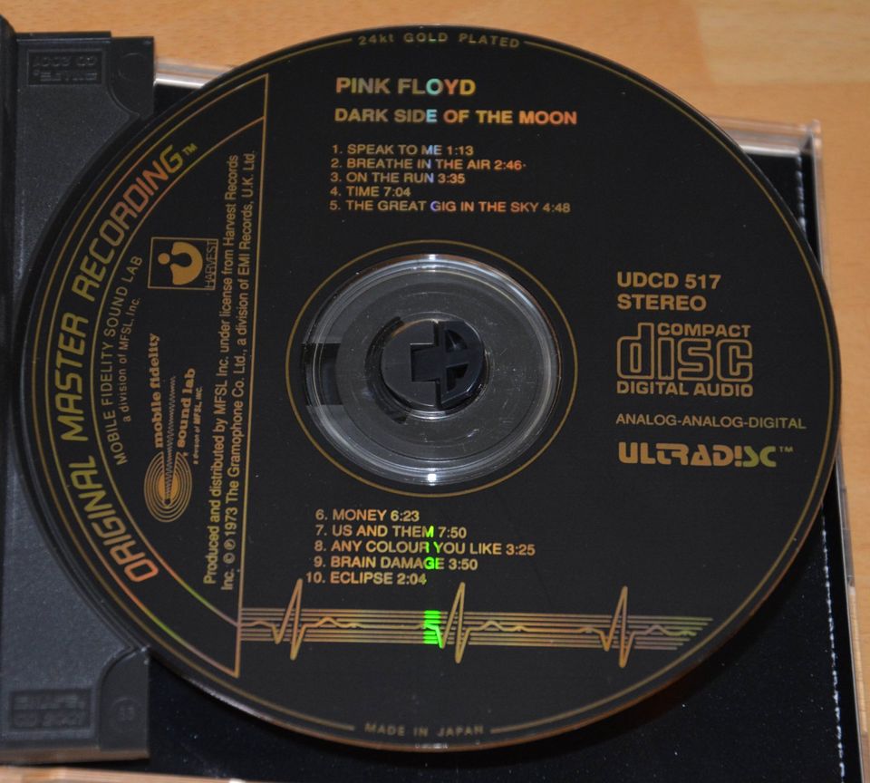 Pink Floyd - Dark Side of the Moon Ultradisc II Gold UDCD in Schöndorf (an der Ruwer)