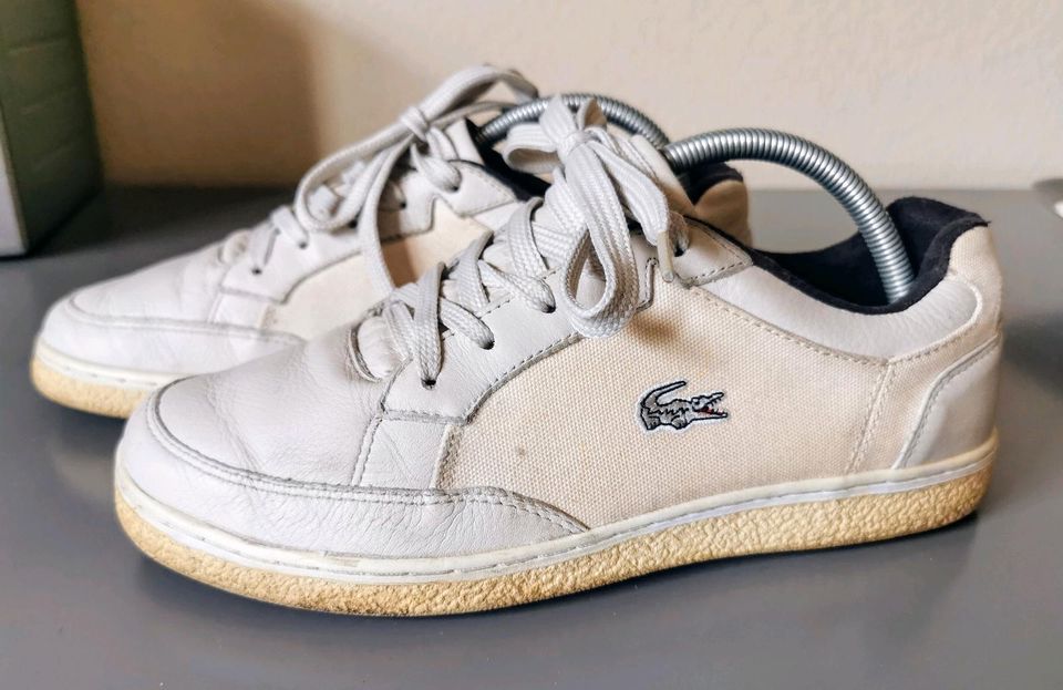 LACOSTE Sneaker Creme Gr. 40 in Nürnberg (Mittelfr)