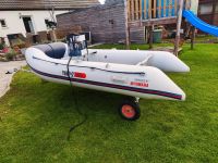 Yamaha Schlauchboot 20 PS Mercury *Führerscheinfrei* Brandenburg - Alt Ruppin Vorschau