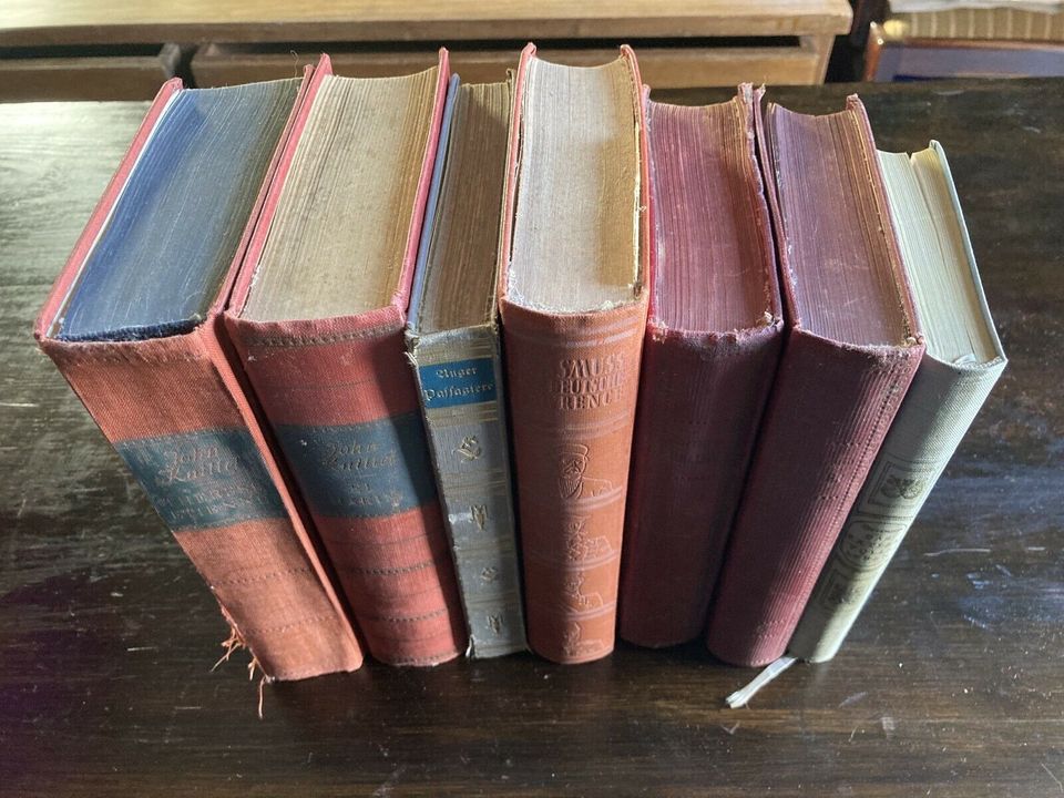 7 Alte Bücher von 1926 bis 1938 in Wiedenzhausen