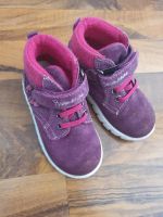 Hübsche Schuhe von Bären Gr 22 Leder Beere Halbschuhe Klett pink Baden-Württemberg - Altdorf Vorschau