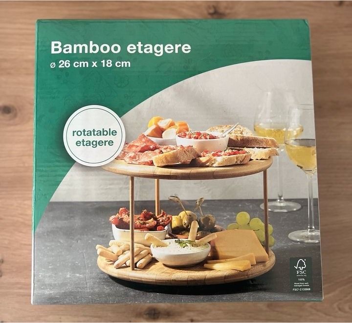 Etagere bambus bamboo drehbar in Berlin