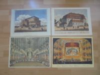 Semperoper Nachdrucke von kolorierten Kupferstichen Lithographien Thüringen - Erfurt Vorschau