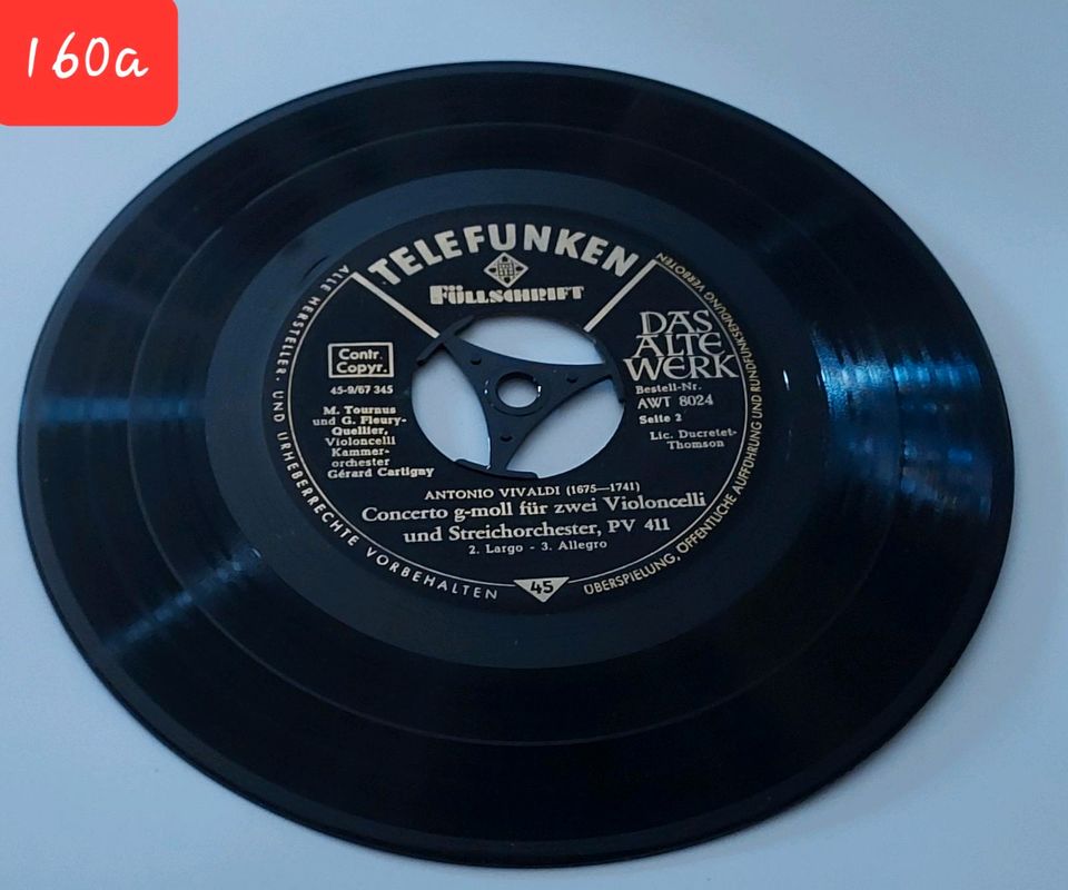 13] Verschiedene Musikgenres Single Schallplatten Vinyl Retro Vin in Nürnberg (Mittelfr)