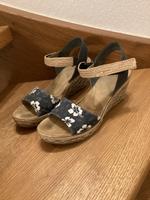 Rieker Sandalen Keilabsatz, Gr. 39 Bayern - Bockhorn Vorschau