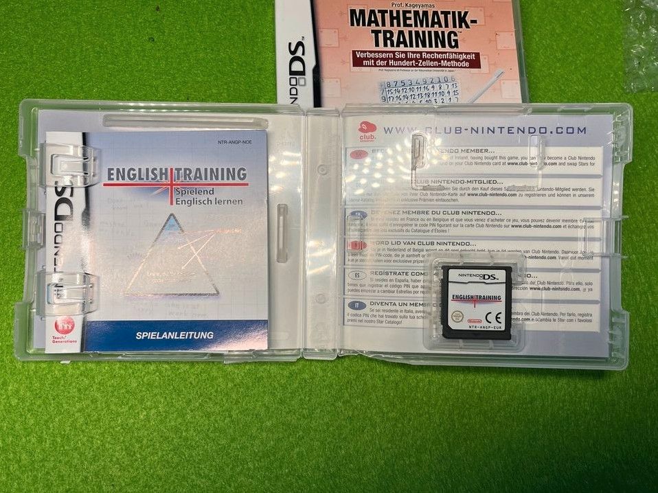 3 Nintendo DS Spiele Englisch + Mathematik Training sowie Sudoku in Stadland