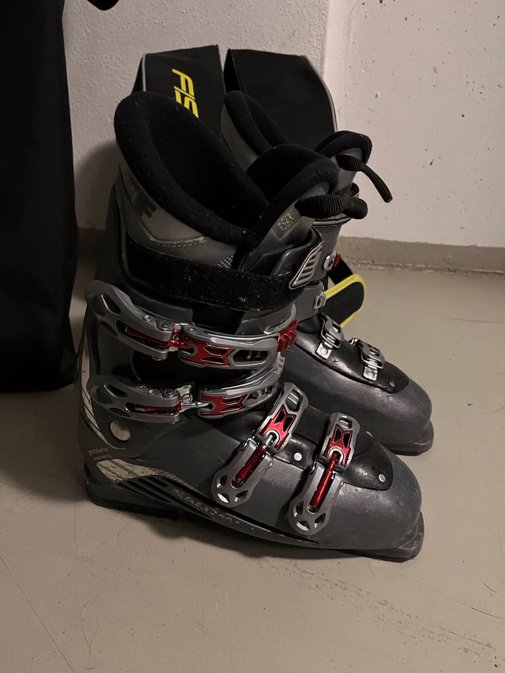 Ski Set Fischer Progressor 160 Salomon Schuhe 28 Jacke Hose Helm in Landshut