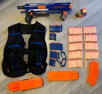 NERF Hasbro Pumpgun Strike Elite Rampage & Zubehör Nordrhein-Westfalen - Borgholzhausen Vorschau