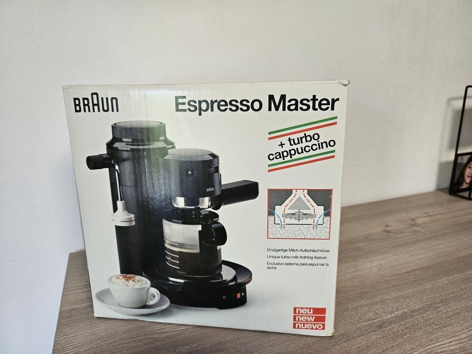 Braun Espresso Master E 250T Kaffeemaschine Neu!!! in Stadthagen