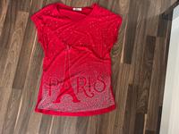 S 36, M 38, T-Shirt, rot Paris , Stretch Nordrhein-Westfalen - Soest Vorschau