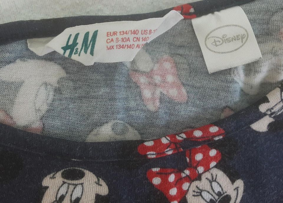 H&M Sommerkleid 134/140 Minnie Mouse in Bremervörde