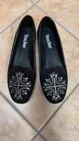 Schuhe schwarz mit Glitzersteinchen Bayern - Kolbermoor Vorschau