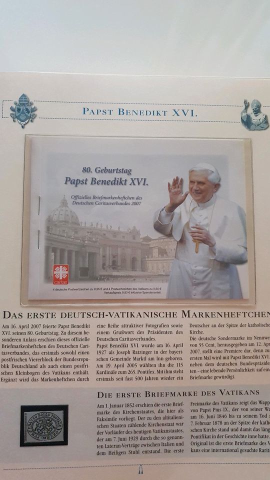 Sammlung Papst Benedikt XVI.-Versandkostenfrei in Berlin