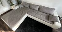 Couch Eckcouch aus Stoff / Kunstleder weiß grau Sachsen - Chemnitz Vorschau