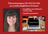 Übersetzungen Deutsch-Englisch/Englisch-Deutsch Marburg - Marbach Vorschau