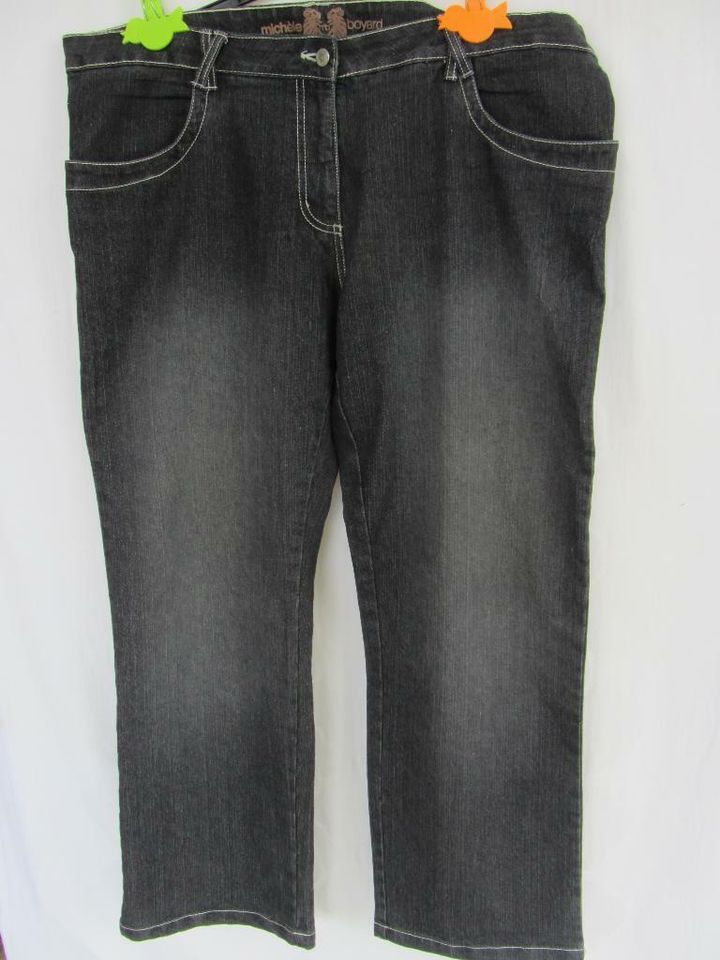 Jeans schwarzused Gr. 24 - 1 x getragen in Wertingen
