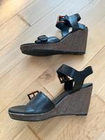 Wedges / Sandalen in schwarz, Größe 41 Rheinland-Pfalz - Mainz Vorschau