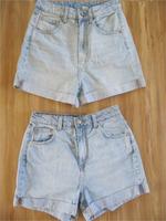 2 Jeansshorts H&M 34 Mom High waist Sachsen - Dippoldiswalde Vorschau