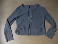 Damen Strickjacke, grau mit Glitzer, Gr. L Hessen - Beselich Vorschau