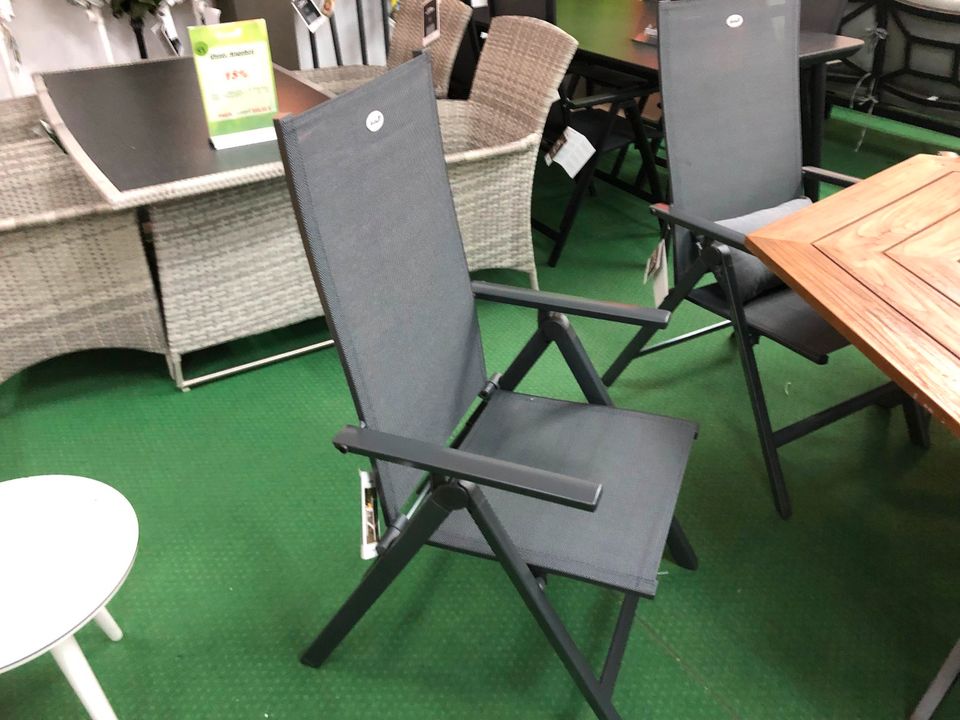 Hexagon Table Teak 6eckig Aruba Recliner Hartman Gartenmöbel 233 in