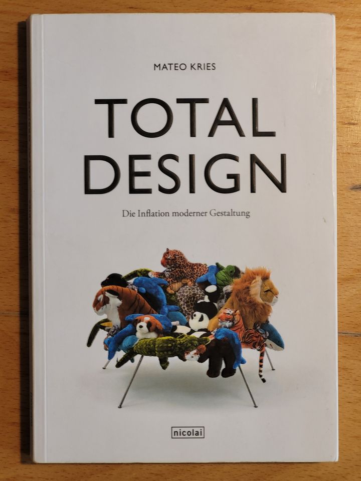 Buch - TOTAL DESIGN - Mateo Kries in München