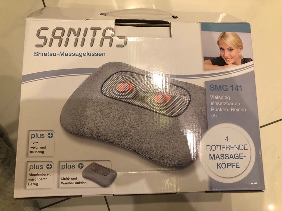 Sanitas Shiatsu Massagekissen wie neu in Nordrhein-Westfalen - Neuss | eBay  Kleinanzeigen ist jetzt Kleinanzeigen