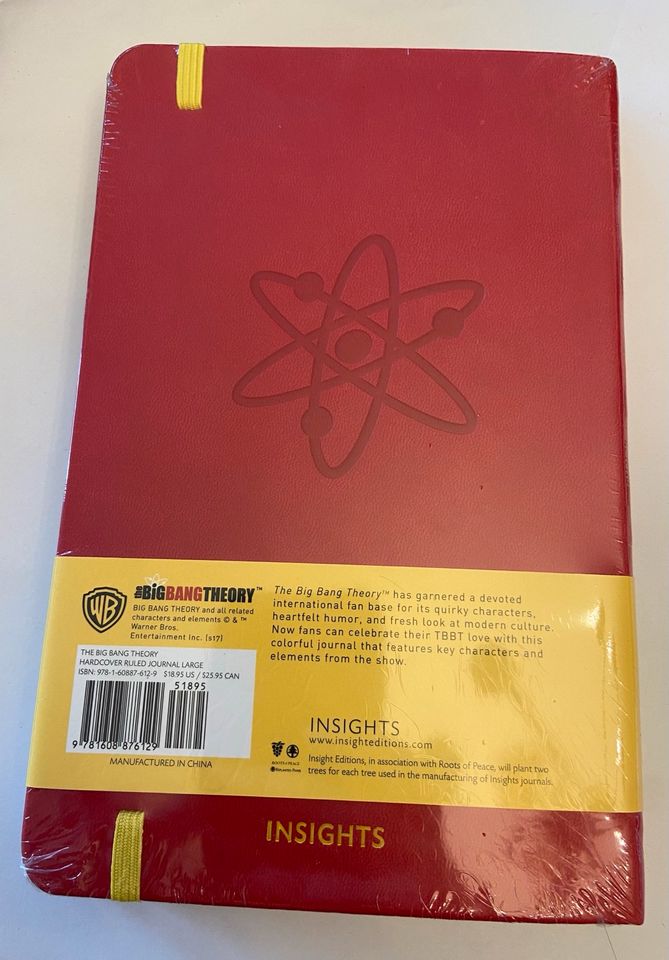 The Big Bang theory Buch / Notizbuch lootchest Box in Brilon