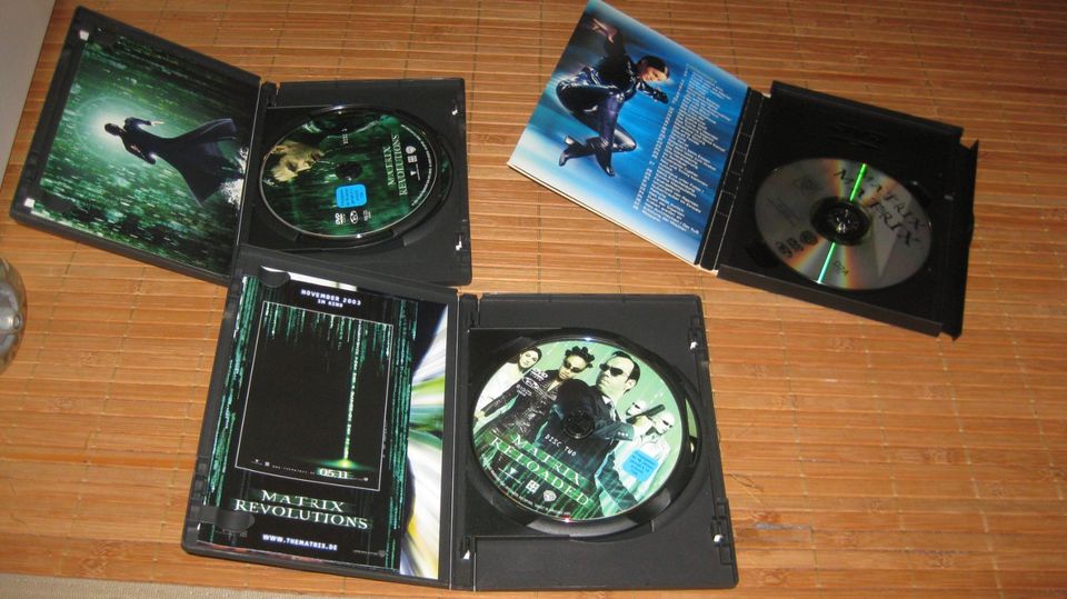 3 x DVD_Filme * Matrix * Revolutions_Reloaded in Gifhorn