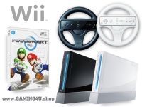 Nintendo Wii Konsole + Mario Kart mit Lenkrad & ORIGINAL Remote Baden-Württemberg - Aulendorf Vorschau