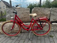 Rotes Retro City Bike (Feldmeier) Baden-Württemberg - Mühlacker Vorschau