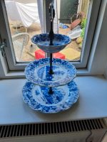 Etagere, blau weiß Schleswig-Holstein - Rohlstorf  Vorschau