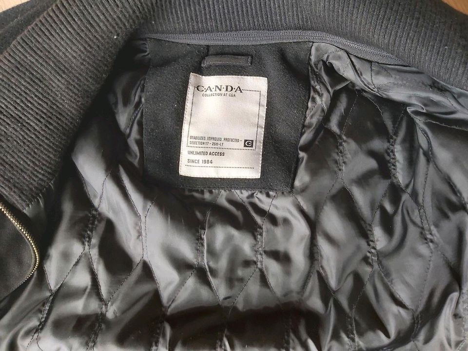 Gr 54 Herren Wolljacke Kurzmantel Canda C&A in Geldern