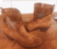 Stiefelette Velouroptik Gr40 Nordrhein-Westfalen - Jüchen Vorschau