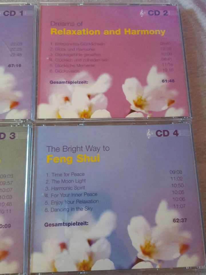 4 Cds Meditation Wellness Besinnung Ruhe Balance Harmonie Yoga in Görisried