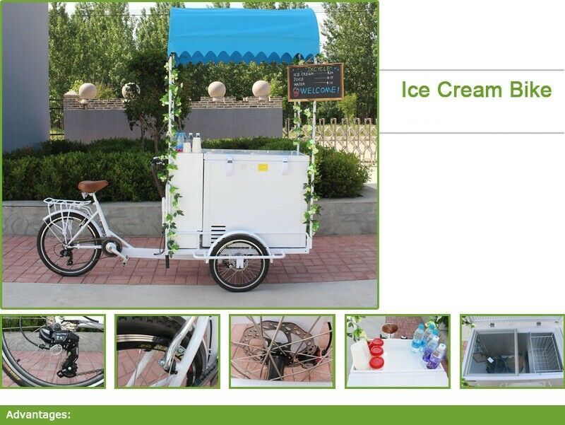 Ice Bike, Verkaufsrad, food bike, Lastenrad, Elektro, Eisrad Ice in Emmerich am Rhein